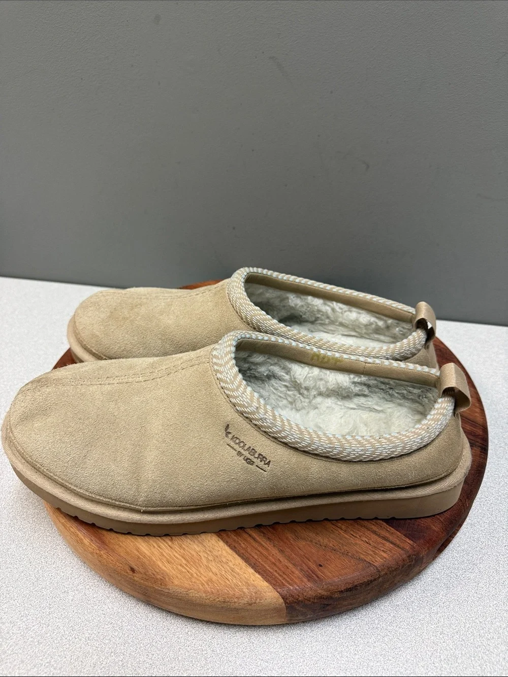 Koolaburra by UGG Men's Size 13 Cozy Faux Suede Slippers House Shoe